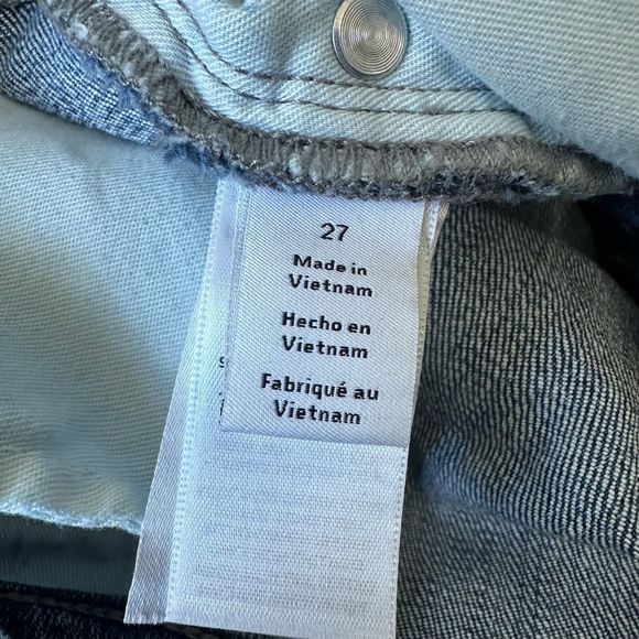 HALE by AG Drew Sculpted High Rise Skinny Crop Jeans with Studs - Picture 10 of 15